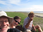 SX24524 Marijn, Jenni and Tom eating chips by the sea.jpg